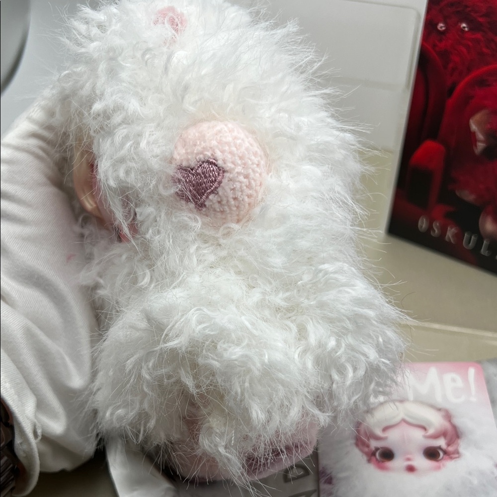 SkullPanda- Pop Mart - You Found Me! Plush Doll Pendant/Purse Charm-Ghostie NWOT - Picture 9 of 17